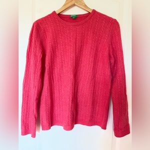 Vintage United Colors of Benneton red sweater